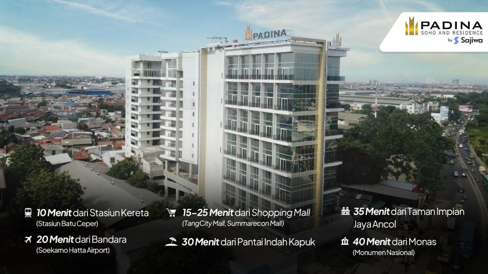 Padina Suites Tangerang Dış mekan fotoğraf